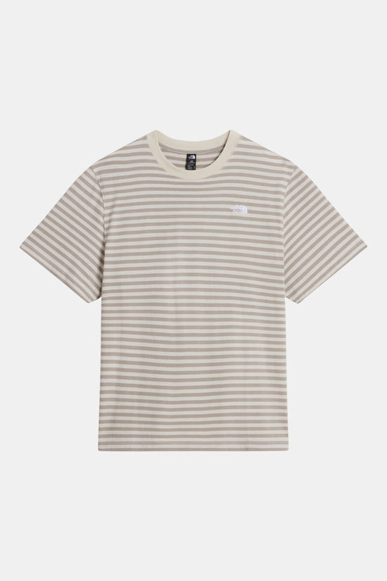The North Face Vista Stripe T-Shirt Heren Off White/Stripes