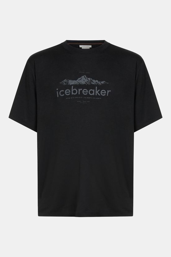 icebreaker Merino 150 Tech Lite Relaxed Heritage T-shirt black