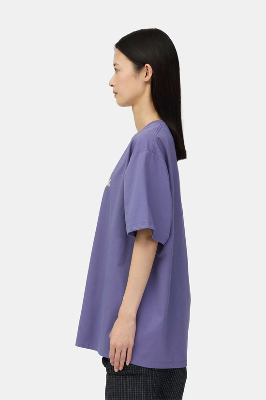 Snow Peak SP Reflective Typography T-shirt purple