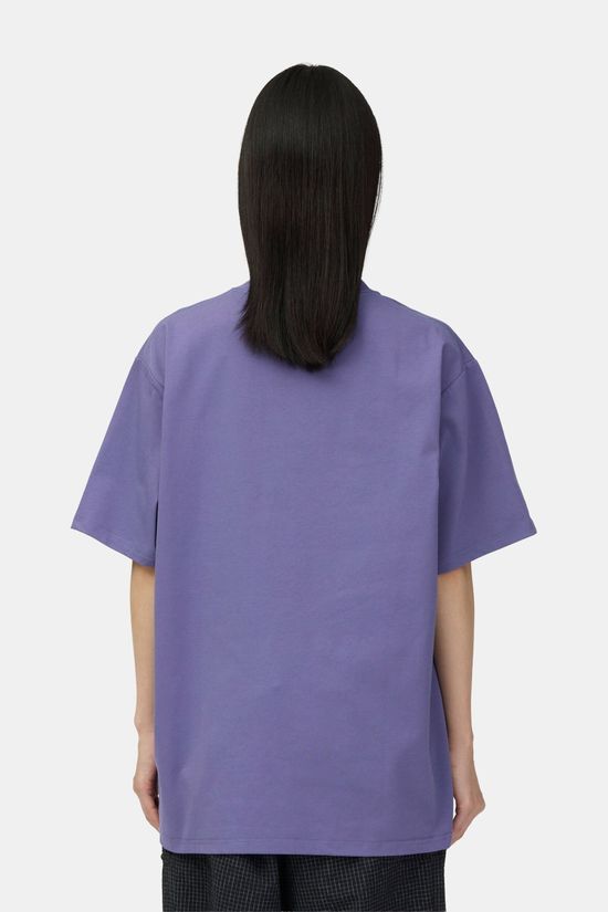 Snow Peak SP Reflective Typography T-shirt purple