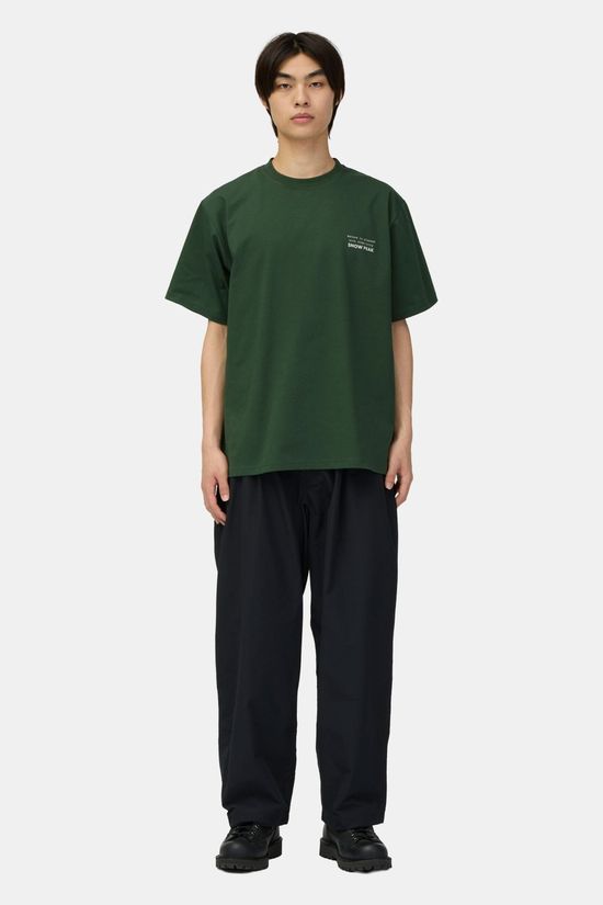 Snow Peak Elemental Balance T-shirt dark green