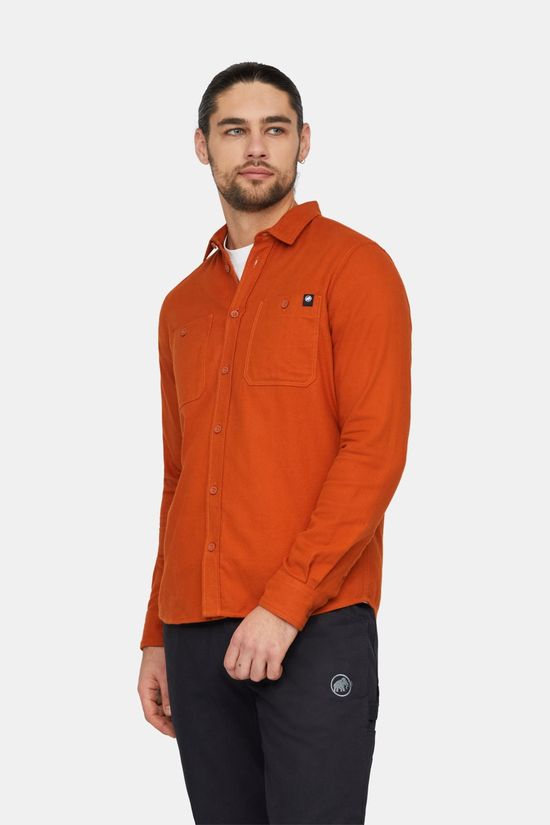 Mammut Alvra Plain Longsleeve Shirt Heren rust