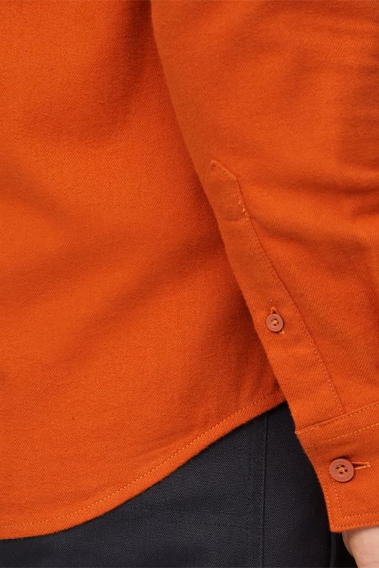 Mammut Alvra Plain Longsleeve Shirt Heren rust