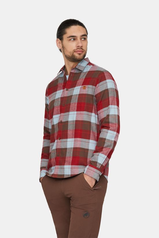 Mammut Trovat Longsleeve Shirt Heren Blauw