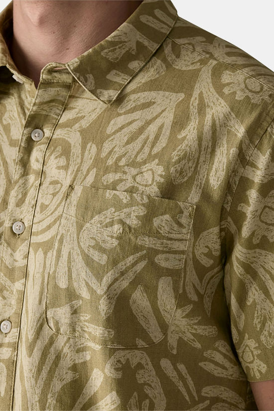 Patagonia Back Step Shirt Mid Khaki/Patterned