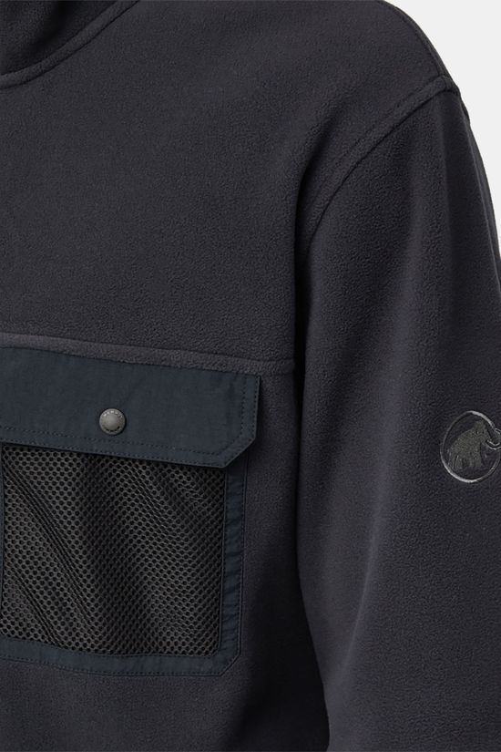 Mammut Moonstone Light Ml Hybrid Pull Fleecetrui Black