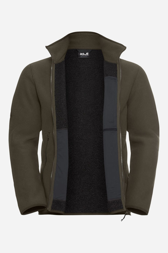 Jack Wolfskin Lake Ridge Fleecevest Olive Green