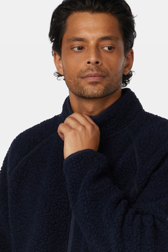 Ayacucho Grasmere Wool Fleecevest Navy Blue