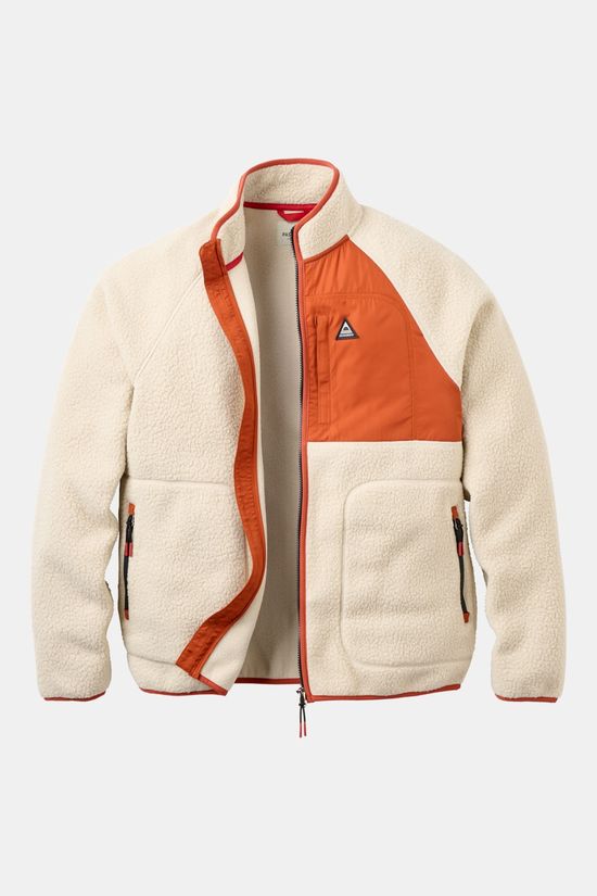 Passenger Offgrid Full Zip Fleecevest Heren Ecru