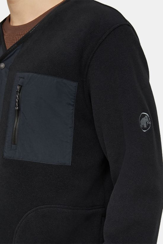Mammut Moonstone Hybrid Cardigan Fleecevest Black