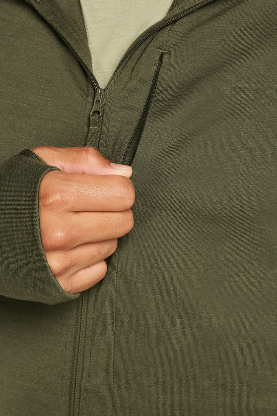 icebreaker Merino 260 Quantum Vest green