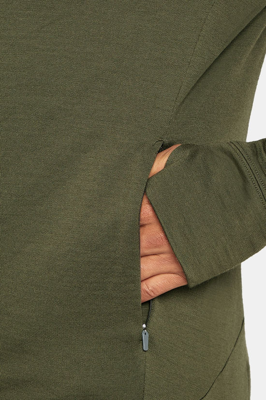 icebreaker Merino 260 Quantum Vest green