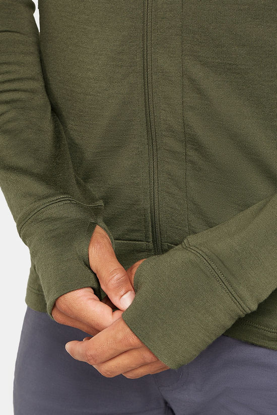 icebreaker Merino 260 Quantum Vest green