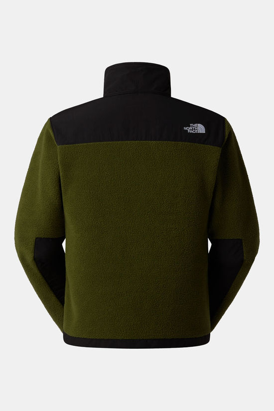 The North Face Retro Denali Fleecevest Heren Dark Khaki/Black
