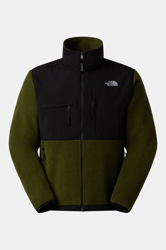 The North Face Retro Denali Fleecevest Heren Dark Khaki/Black