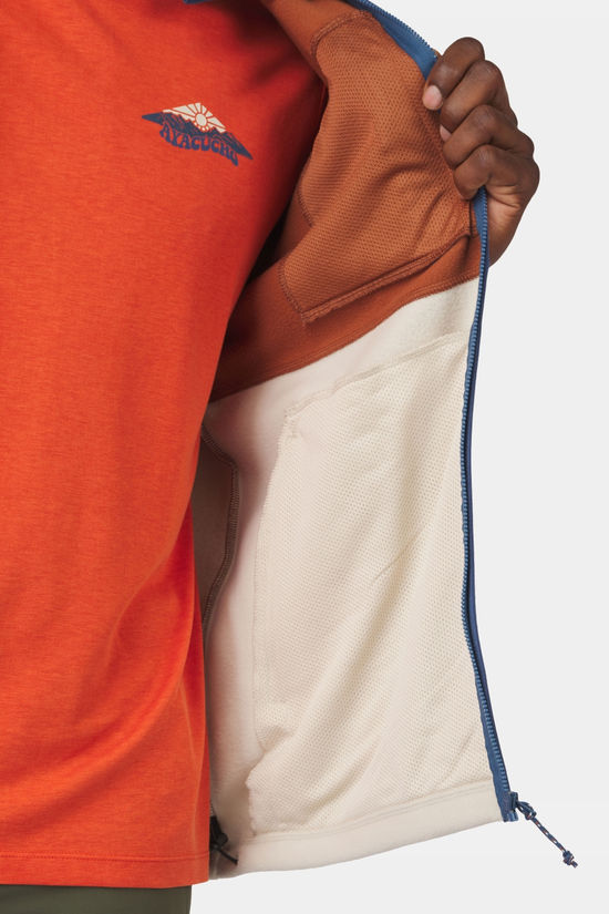 Ayacucho Venture Colourblock Fleecevest brown/stone