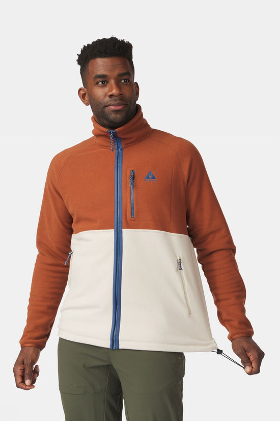 Ayacucho Venture Colourblock Fleecevest brown/stone