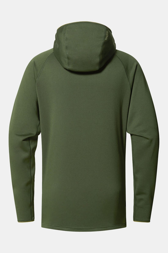 Haglöfs Magma Mid Hood Fleecevest dark khaki