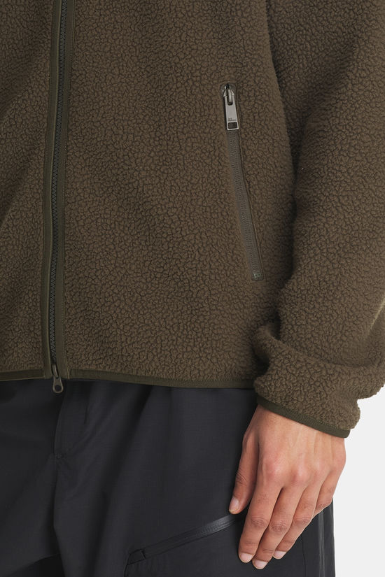 Jack Wolfskin Lite Curl Fleecevest dark green