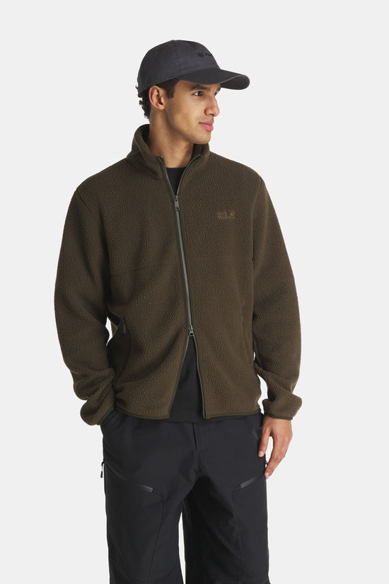 Jack Wolfskin Lite Curl Fleecevest dark green