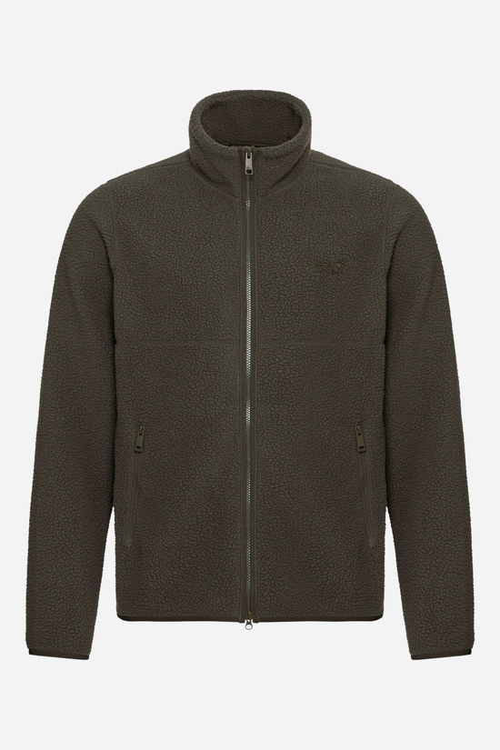 Jack Wolfskin Lite Curl Fleecevest dark green