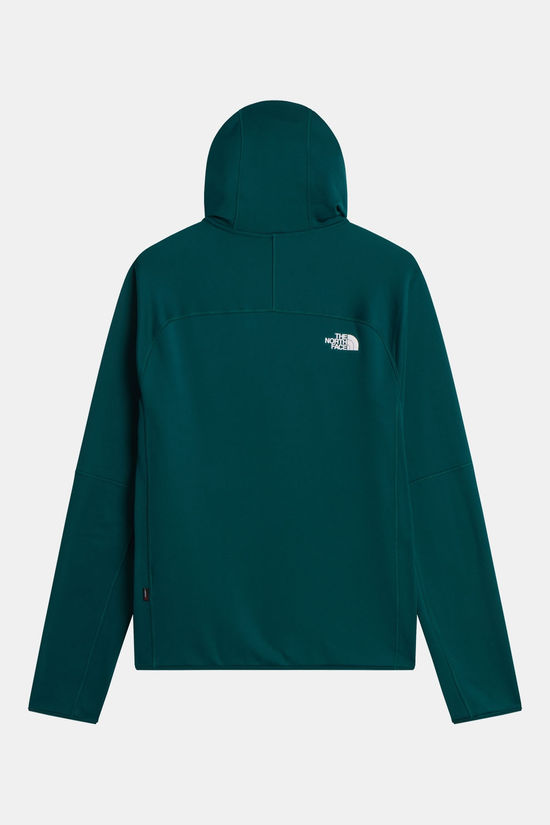 The North Face Polartec Powerstretch Meteora Hoodie Fleecevest Petrol