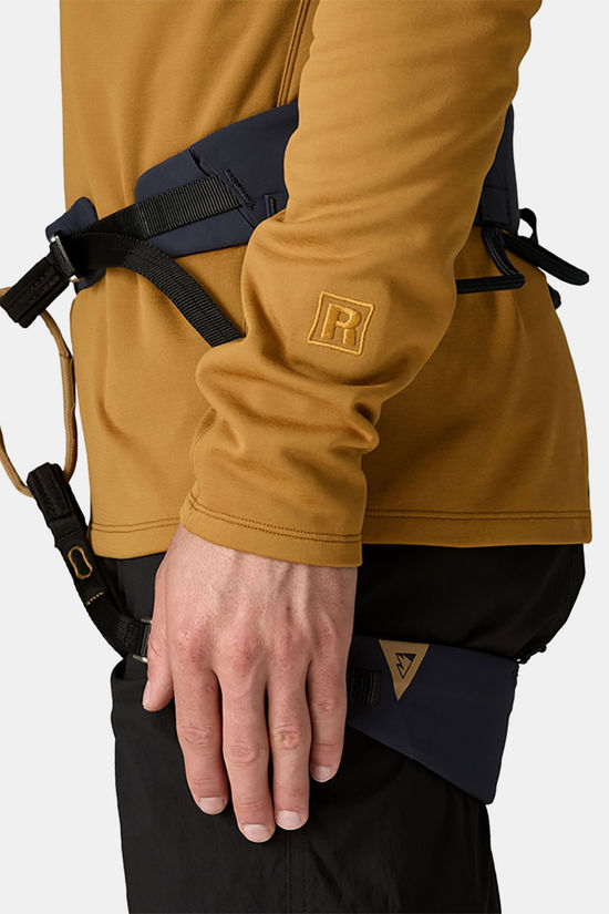Patagonia R1 Ultralight Hoody Fleecevest mid brown