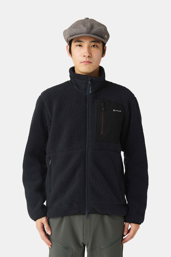 Snow Peak Thermal Boa Fleecevest Zwart