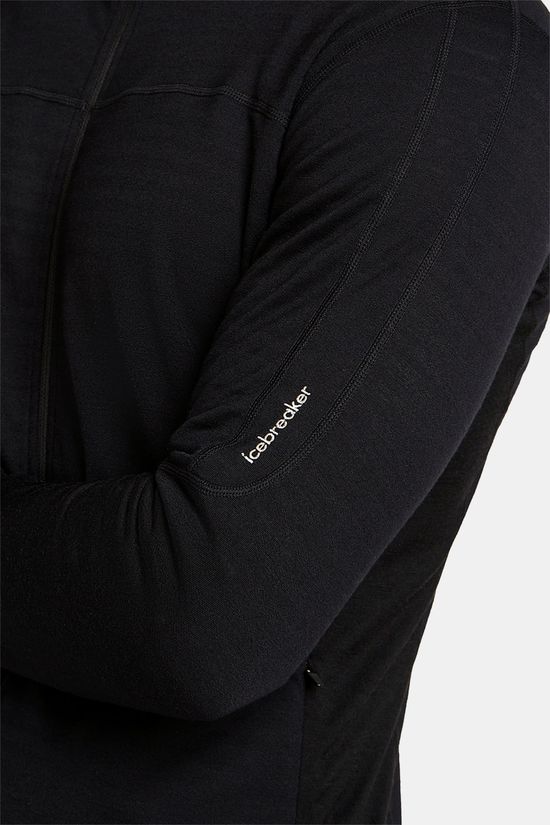 icebreaker 300 RealFleece Descender Fleecevest black
