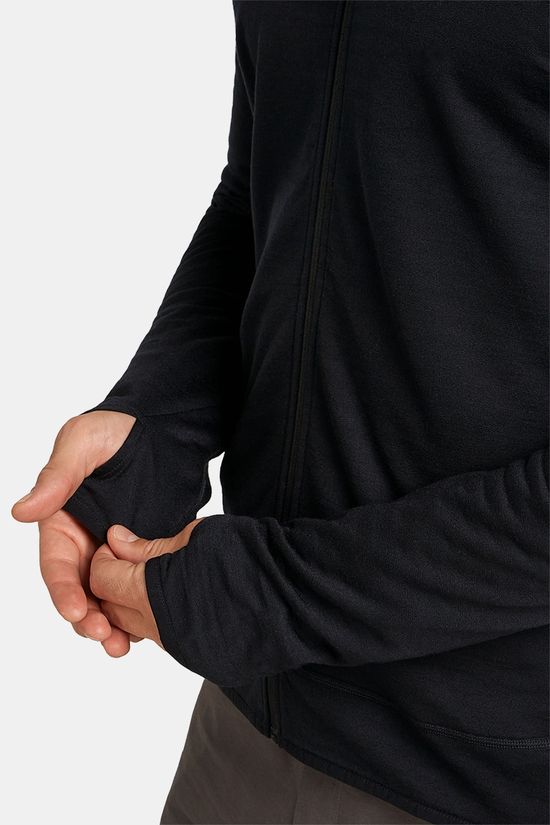 icebreaker 300 RealFleece Descender Fleecevest black