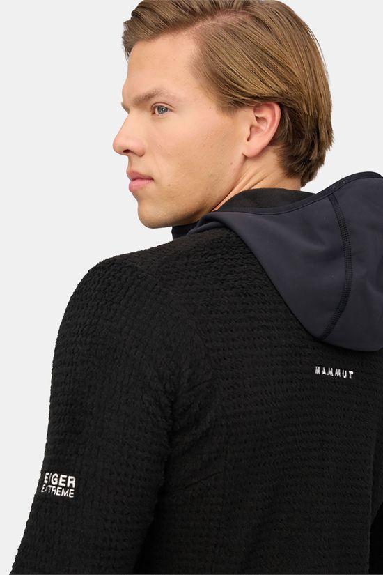 Mammut Eiger Nordwand Pro Air Hooded Fleecevest Heren Black