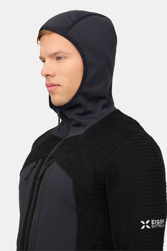 Mammut Eiger Nordwand Pro Air Hooded Fleecevest Heren Black