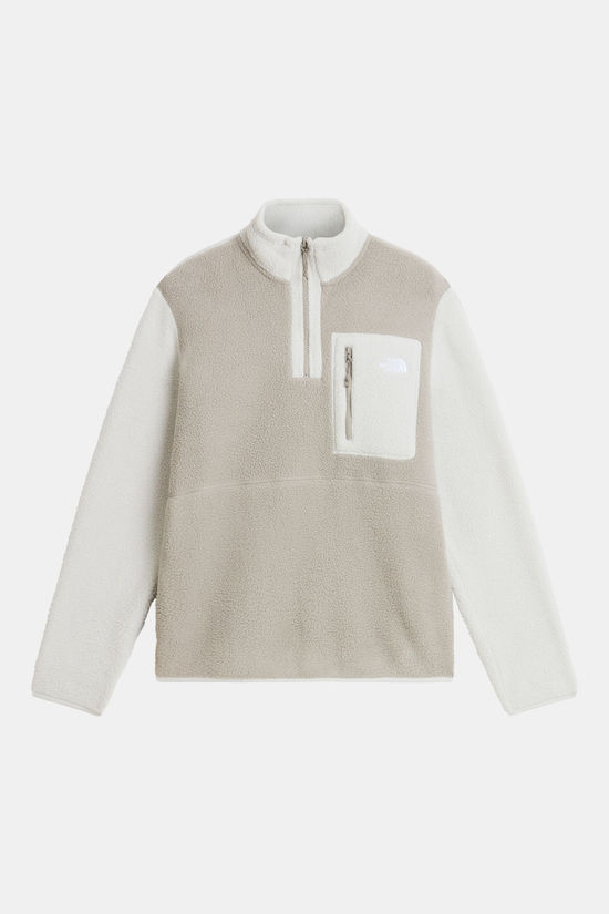 The North Face Yumiori 1/4 Zip Fleecetrui Heren Beige/Off White
