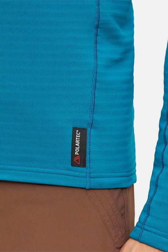 Mammut Taiss Ml Half Zip Pull Fleecetrui Petrol