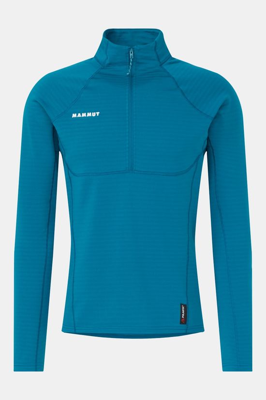 Mammut Taiss Ml Half Zip Pull Fleecetrui Petrol