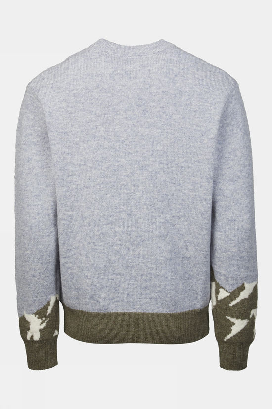Ayacucho Berg Landscape Jumper Trui mid grey/dark grey