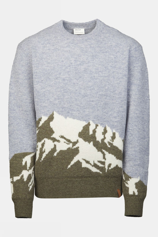 Ayacucho Berg Landscape Jumper Trui mid grey/dark grey