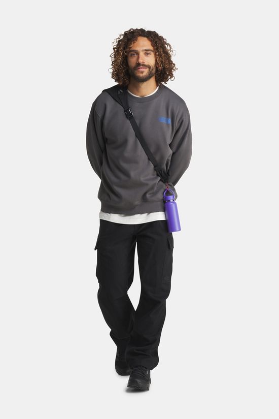 The North Face Retro Trail Relaxed Crewneck Graphic Trui Heren dark grey