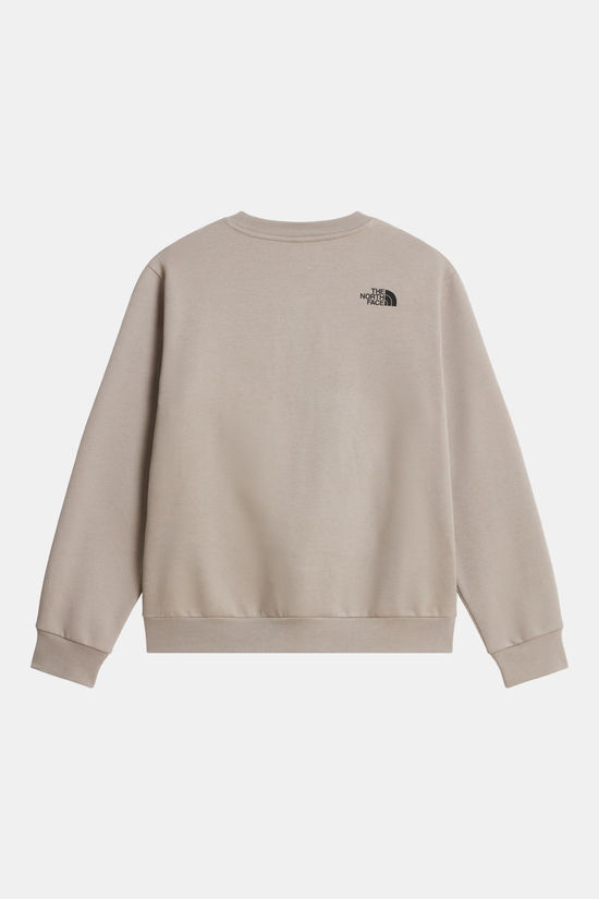 The North Face Box Half Dome Regular Crewneck Trui Heren Beige