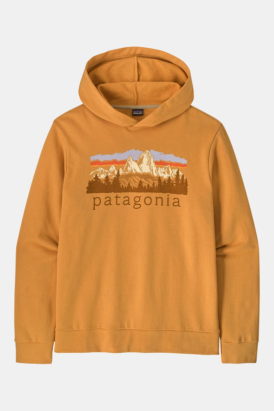 Patagonia Fitz Roy Foothills Daily Hoodie dark yellow