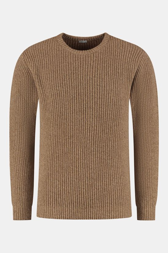 Loop Originals Island Sweater Trui Heren Bruin