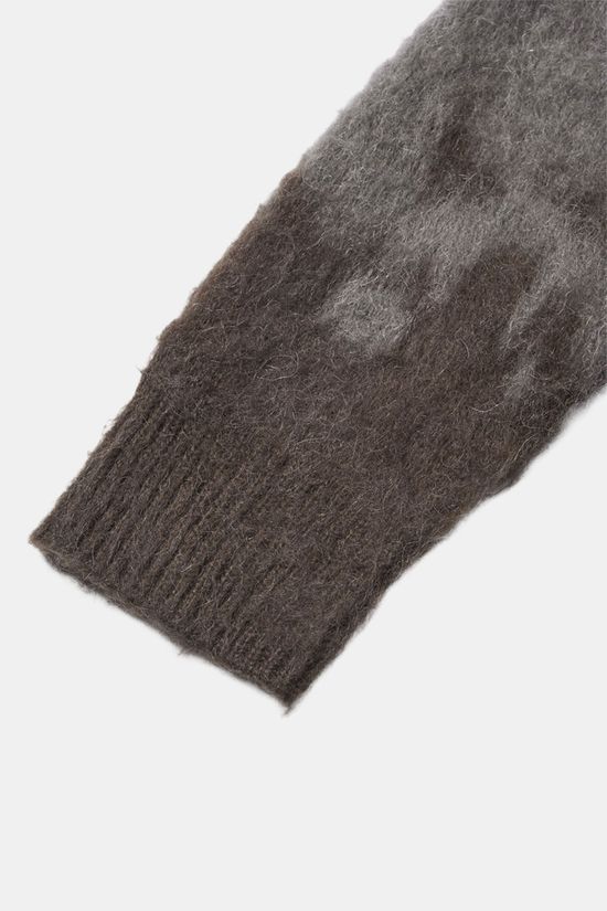 GRAMICCI Mohair Splatter Vest mid grey