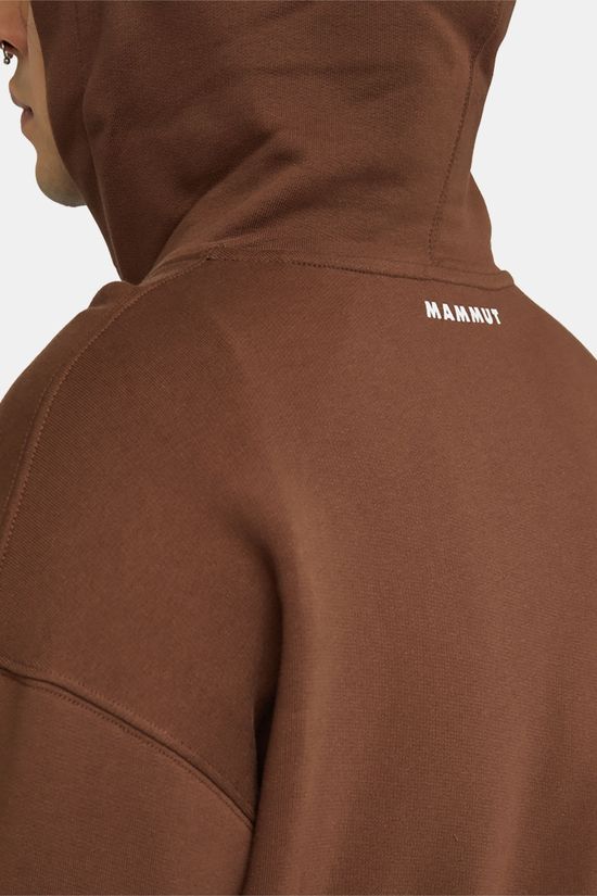 Mammut Mammut Base Hoody Trui Heren dark brown