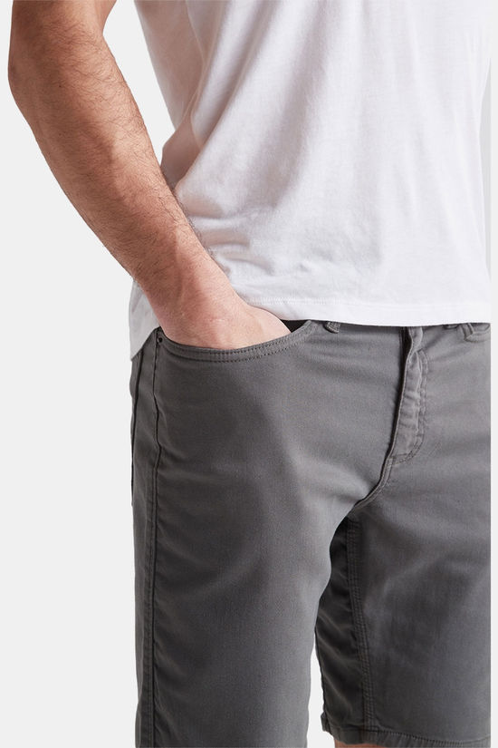 Duer No Sweat Slim Short Korte Broek dark grey