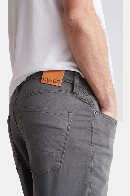 Duer No Sweat Slim Short Korte Broek dark grey