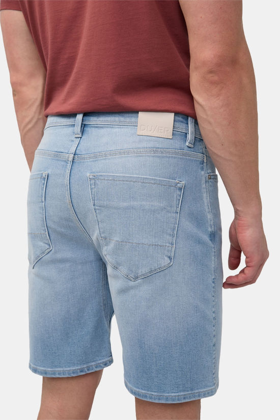 Duer Performance Denim + Relaxed Short Korte Broek Light Blue/Denim / Jeans