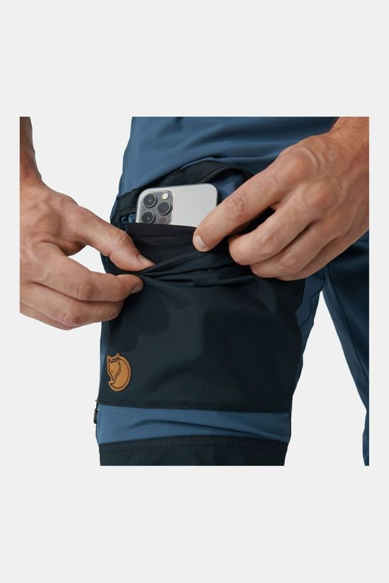 Fjällräven Keb Agile Trousers M Reg Indigo Blue-Dark Navy