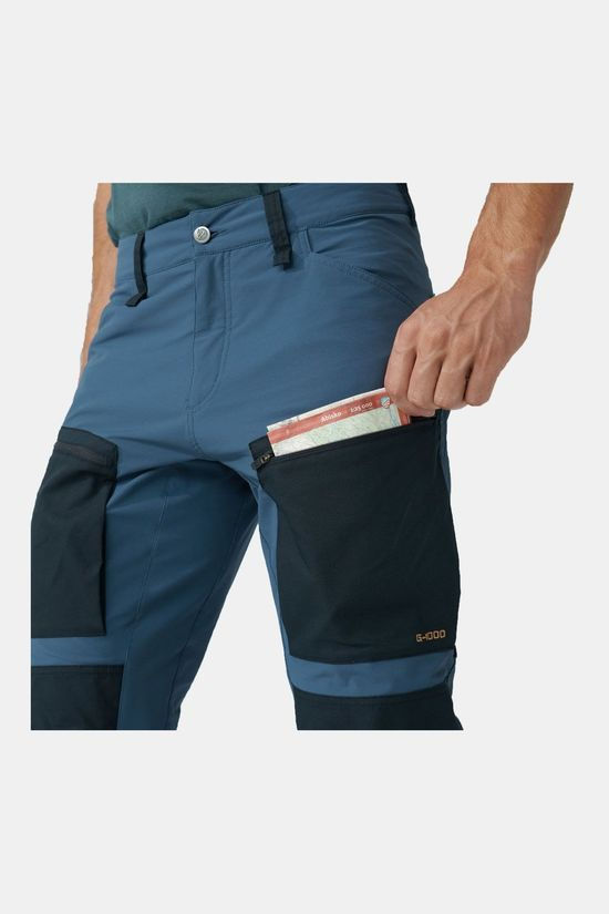 Fjällräven Keb Agile Trousers M Reg Indigo Blue-Dark Navy