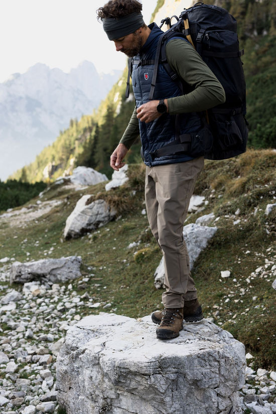 Fjällräven Abisko Trail Stretch Trousers Outdoorbroek Sand Brown