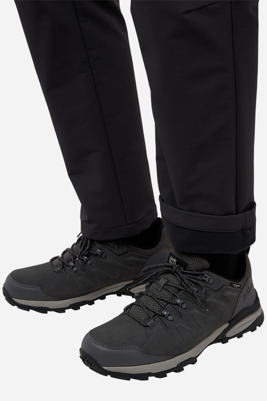 Jack Wolfskin Activate Thermic Softshell Broek dark grey